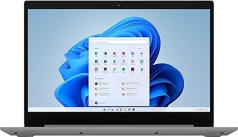 Lenovo 2022 Ideapad 3 Laptop, 15.6" HD Touchscreen, 11th Gen Intel Core i3-1115G4 Processor, 8GB DDR4 RAM, 256GB PCIe NVMe SSD, HDMI, Webcam, Wi-Fi 5, Bluetooth, Windows 11 Home, Platinum Grey