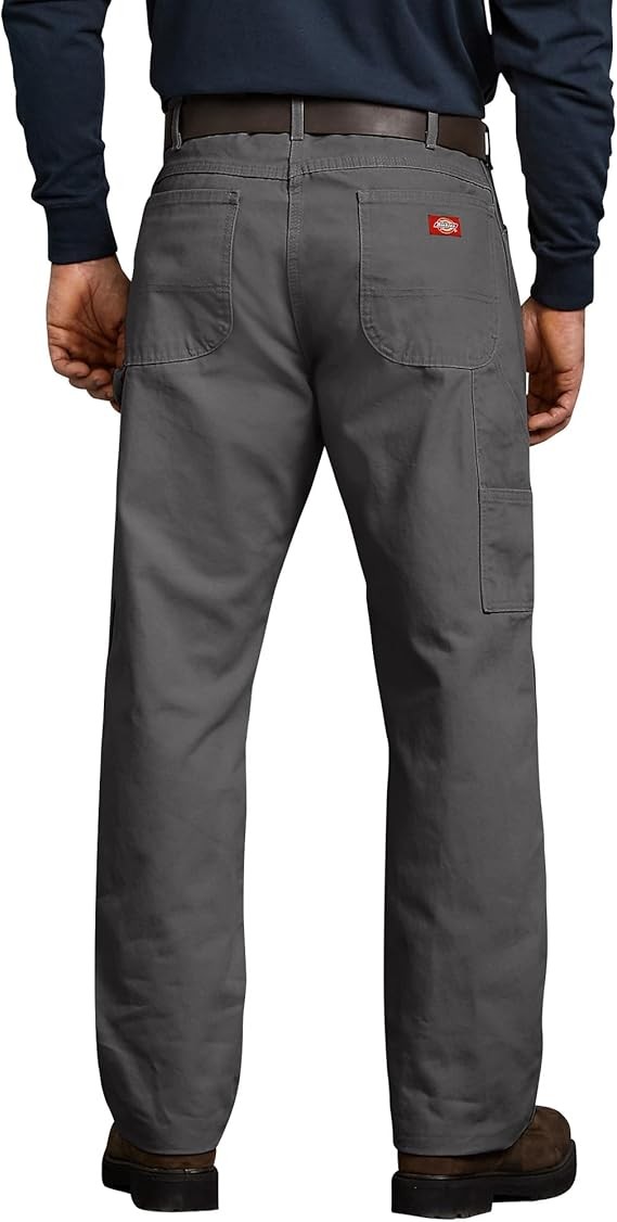 Dickies Men's Relaxed Fit Straight-Leg Duck Carpenter Jean